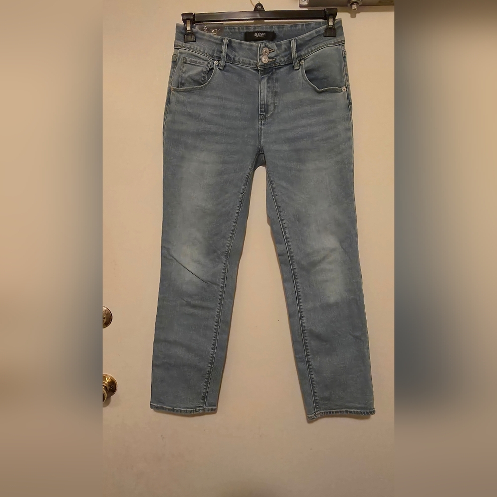 Hudson Los Angeles Light Straight Jeans